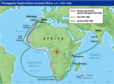 1488年のディアス岬 rounding、ポルトガルによるアフリカ航路開拓の重要なマイルストーン